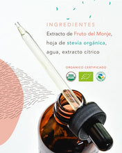 Cargar imagen en el visor de la galería, Fruta del monje orgánica líquida 120ml - Mayan Sweet