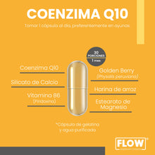 Cargar imagen en el visor de la galería, Coenzima Q10 500mg 30ud - Flow
