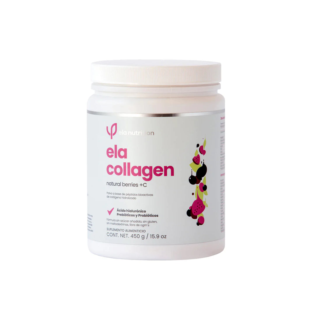Ela Collagen natural berries +C 450g - Ela Nutrition