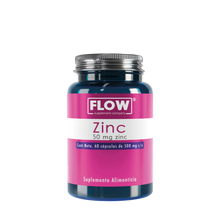 Cargar imagen en el visor de la galería, Zinc 50mg 60 caps - Flow