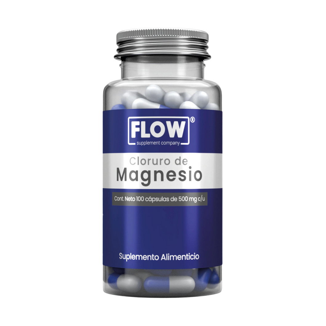 Cloruro de magnesio cápsulas 100ud - Flow