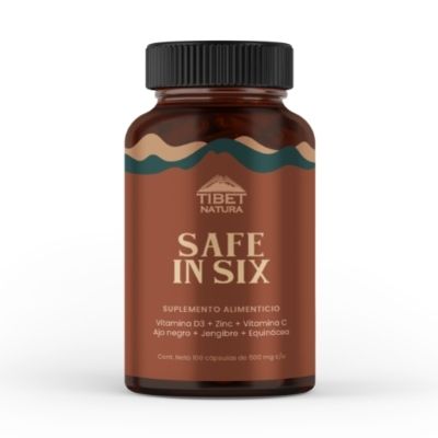 Safe in six  111 cápsulas 500 mg c/u