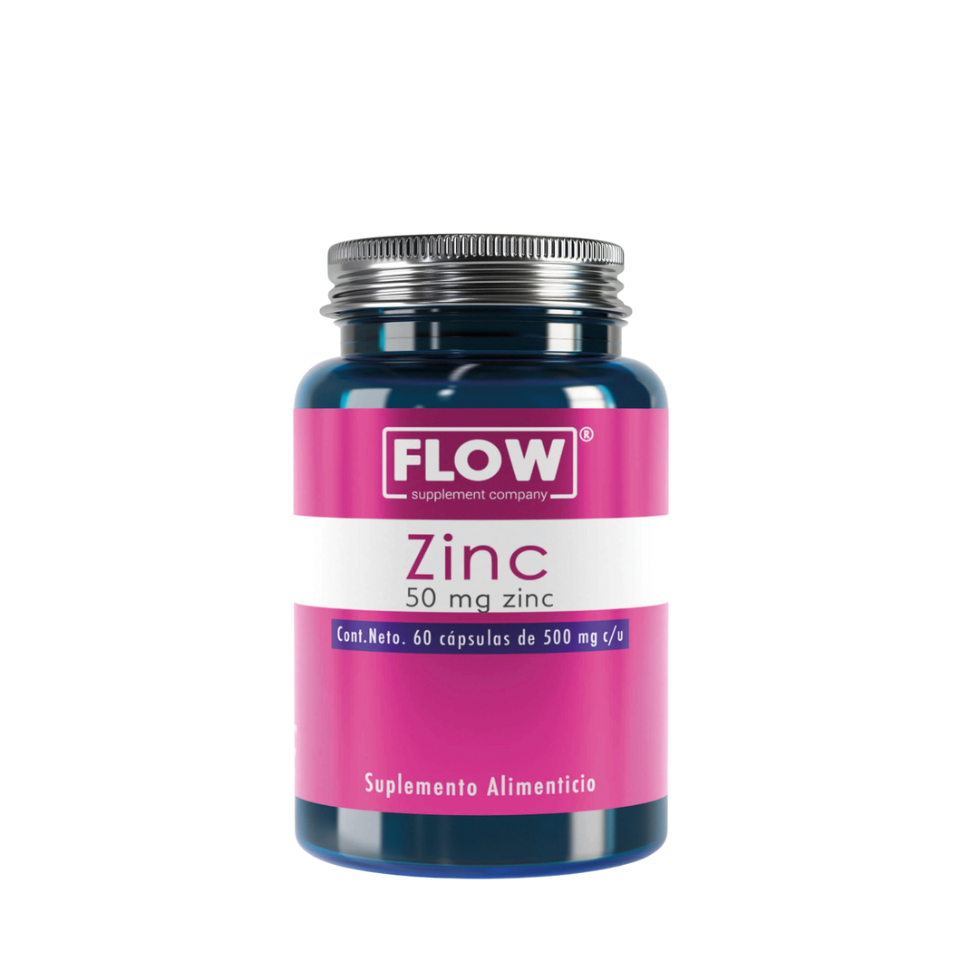 Zinc 50mg 60 caps - Flow